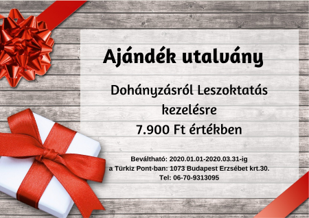 Leszoktatás utalvány név nélkül 1