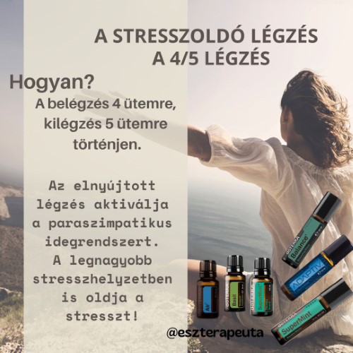 stresszűző 4/5 légzés