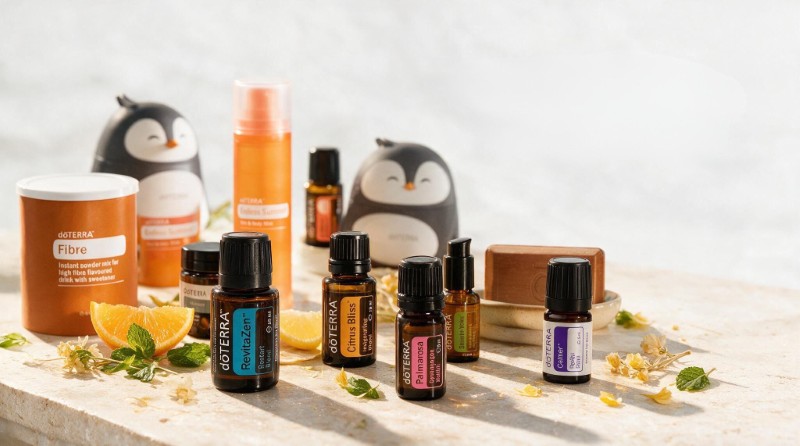 doTERRA 2026 augusztusi akciók – RevitaZen, Fibre, Citrus Bliss, Pálmarózsa és további újdonságok